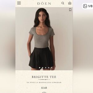 NWT Brigitte Tee xxs